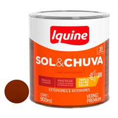 Verniz Acrílico Alto-Brilho 900ml Sol e Chuva Imbuia IQUINE / REF. 66105504