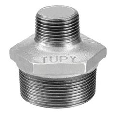 Nipel Duplo Galvanizado de Redução 1.1/2 x 1.1/4 - Ref.123964233 - TUPY