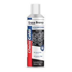 Graxa Spray 300ml Lítio Branco - Ref. 0680447 - CHEMICOLOR