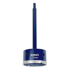 Serra Copo Diamantado 75mm com Prolongamento para Concreto DIMAX / REF. DMX86087 