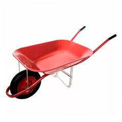 Carro de Mão em Aço 45L Gordini Soft  Vermelho Óxido ESFERA / REF. PF01010105