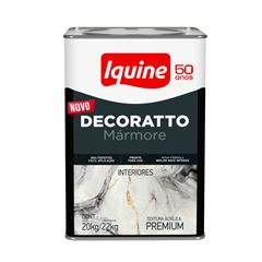 Texturizador Acrílico 22kg Decoratto Mármore Branco Neve IQUINE / REF. 279300205