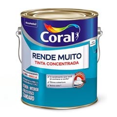 Tinta Acrílica Fosca 3,2L Rende Muito Azul dos Andes CORAL / REF. 5763977