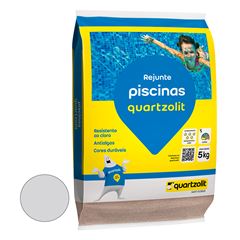 Rejunte Piscinas Fardo 30kg Cinza Platina QUARTZOLIT / REF. 0108.00020.0030FD