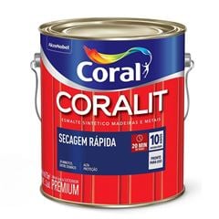 Tinta Esmalte Brilhante 3,0L Coralit Secagem Rápida Colorado CORAL / REF. 5771518