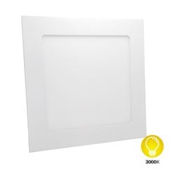 Painel LED 12W de Embutir Bivolt Quadrado 3000k Branco DILUX / REF. DI93221