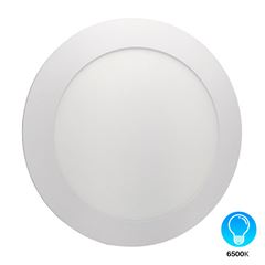 Painel LED 24W de Embutir Bivolt Redondo 6500k Branco DILUX / REF. DI93337