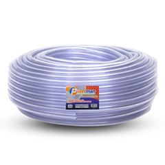 Mangueira PVC 5/16X1,5mm para Jardinagem 50 Metros Cristal PLASTMAN / REF. 7380