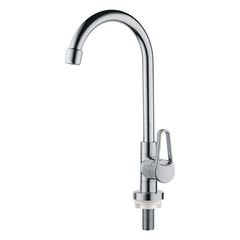 Torneira para Cozinha em ABS de Mesa com Bica Móvel 1/4v MVC Quartzo Cromado HERC / REF. 2984