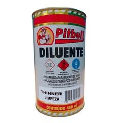 Thinner de Limpeza Pitbull 450ml NATRIELLI / REF. THPT45012