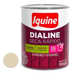 Tinta Esmalte Alto Brilho 750ml Dialine Seca Rápido Areia IQUINE / REF. 62201583