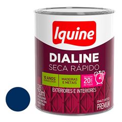 Tinta Esmalte Alto Brilho 750ml Dialine Seca Rápido Azul Del Rey IQUINE / REF. 62204883R