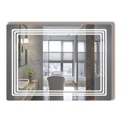 Espelho Led Slim 70x50cm Retangular Esmerald DESIGN DECOR / REF. DD97649