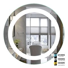 Espelho Led Slim 60cm Redondo Mead DESIGN DECOR / REF. DDC97656