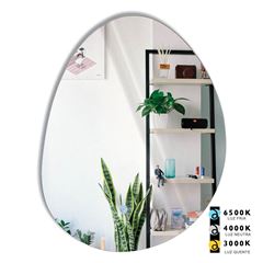 Espelho Led Slim 54x64cm Orgânico Maggiore DESIGN DECOR / REF. DDC97700