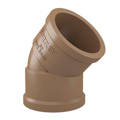 Joelho 45° Soldável em PVC 32mm FORTLEV / REF. 10120329