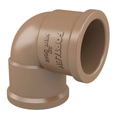 Joelho 90° Soldável em PVC 32mm FORTLEV / REF. 10130329