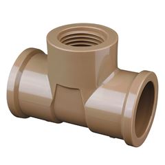 Tê Soldável com Rosca em PVC 25mmx3/4 Pol. FORTLEV / REF. 10472539