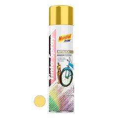 Tinta Spray Metálica 400ml Ouro Brilhante MUNDIAL PRIME/ REF. AE01000061