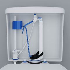 Kit Mecanismo para Caixa Acoplada Completo com Acionamento Superior BLUKIT / Ref. 340299-46