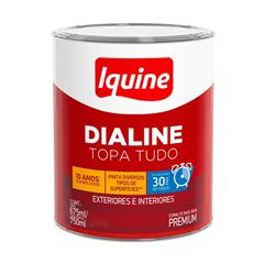 Tinta Esmalte Acetinada 750ml Dialine Base Água Branco Neve IQUINE / REF. 236200283R