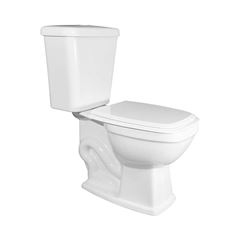 Kit Bacia com Caixa Acoplada 3 E 6 Litros Com Assento e Kit de Instalação Viseu Branco LUZARTE / REF. I1KB311