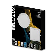 Painel em Abs Led 12w Bivolt Embutir Quadrado Bellalux 6500K LEDVANCE / REF. 7020717