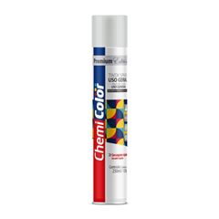Tinta Spray para Uso Geral 250ml Branco Brilhante CHEMICOLOR / REF. 0680594