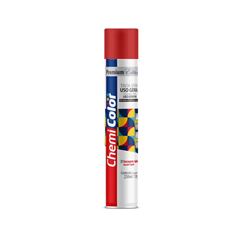 Tinta Spray para Uso Geral 250ml Vermelho CHEMICOLOR / REF. 0680581