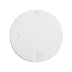 Placa 3x3 Cega Redonda para Tetos Branca TRAMONTINA / REF. 57102/091